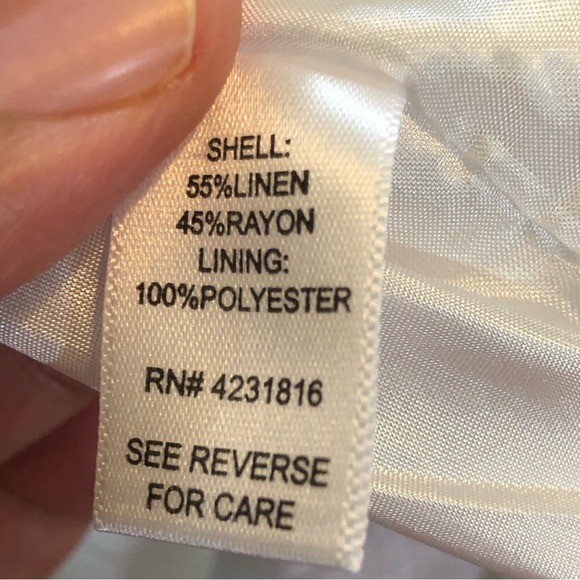 Linea Donna Tie Knot Wrapped Casual Linen Blend Skirt - Picture 10 of 13